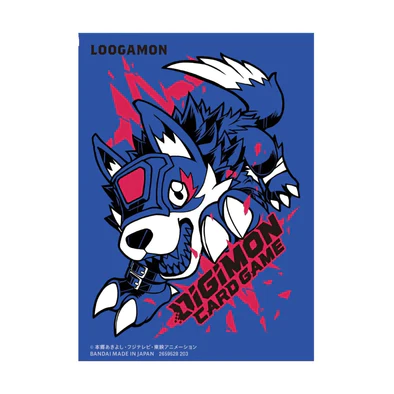 Digimon CG SLEEVES SET 3 - Loogamon - Trinity Hobby