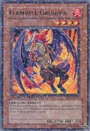 Flamvell Grunika [DT02-EN021] Rare - Trinity Hobby