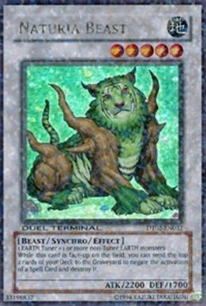 Naturia Beast [DT02-EN032] Ultra Rare - Trinity Hobby