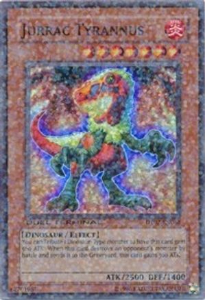 Jurrac Tyrannus [DT02-EN068] Super Rare - Trinity Hobby