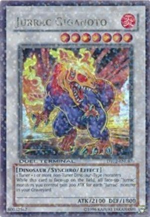 Jurrac Giganoto [DT02-EN087] Ultra Rare - Trinity Hobby