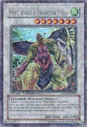 Mist Valley Thunder Lord [DT02-EN090] Ultra Rare - Trinity Hobby