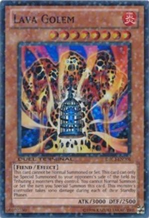 Lava Golem [DT03-EN006] Super Rare - Trinity Hobby