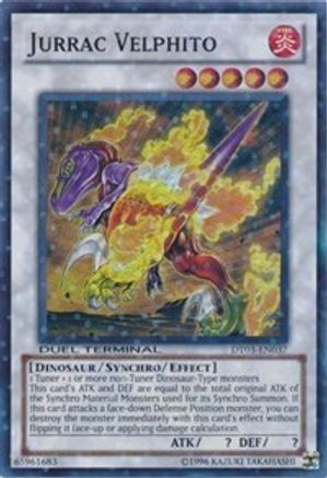 Jurrac Velphito [DT03-EN037] Super Rare - Trinity Hobby