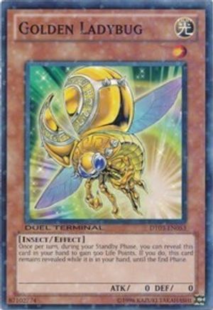 Golden Ladybug [DT03-EN053] Common - Trinity Hobby