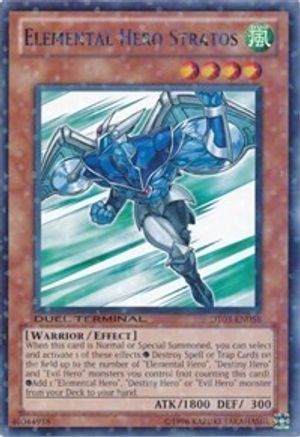 Elemental Hero Stratos [DT03-EN058] Rare - Trinity Hobby