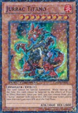 Jurrac Titano [DT03-EN067] Super Rare - Trinity Hobby