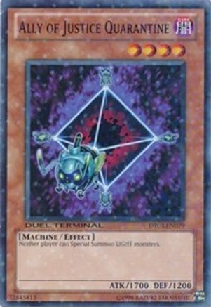 Ally of Justice Quarantine [DT03-EN079] Common - Trinity Hobby