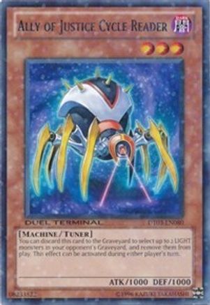 Ally of Justice Cycle Reader [DT03-EN080] Rare - Trinity Hobby