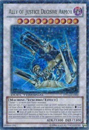 Ally of Justice Decisive Armor [DT03-EN090] Ultra Rare - Trinity Hobby