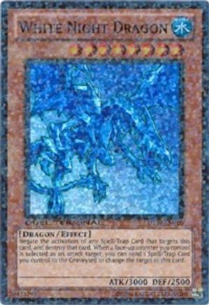 White Night Dragon [DT04-EN010] Super Rare - Trinity Hobby