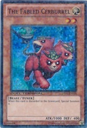 The Fabled Cerburrel [DT04-EN018] Super Rare - Trinity Hobby