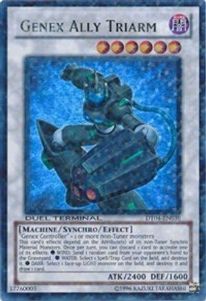 Genex Ally Triarm [DT04-EN038] Ultra Rare - Trinity Hobby