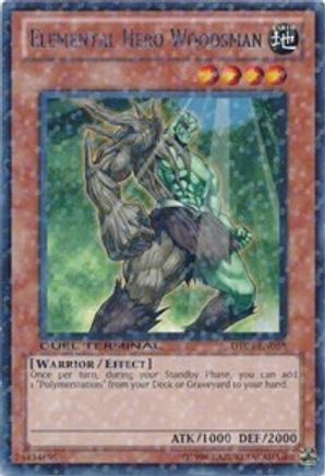 Elemental Hero Woodsman [DT04-EN058] Rare - Trinity Hobby
