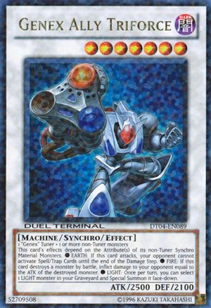 Genex Ally Triforce [DT04-EN089] Ultra Rare - Trinity Hobby