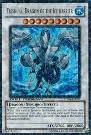 Trishula, Dragon of the Ice Barrier [DT04-EN092] Ultra Rare - Trinity Hobby