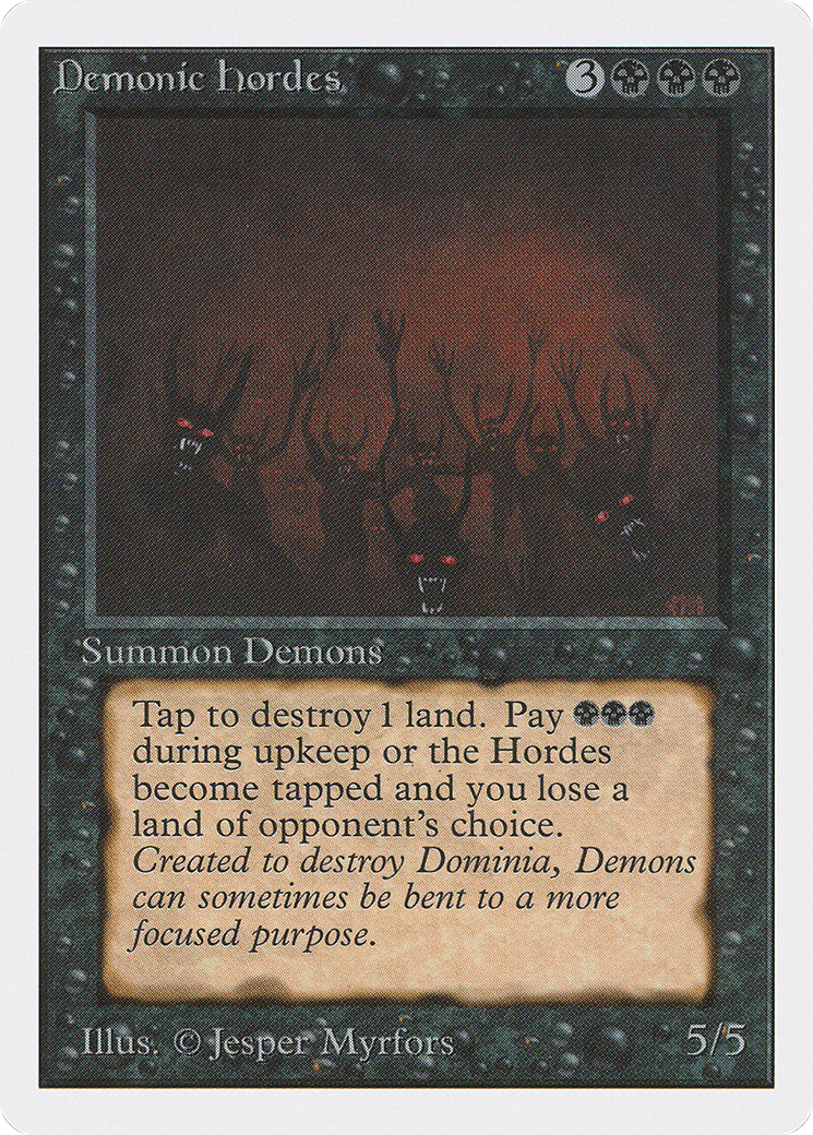Demonic Hordes [Unlimited Edition] - Trinity Hobby