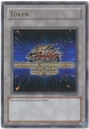Yu-Gi-Oh 5D's 2009 National Championship Token [TKN4-EN001] Ultra Rare - Trinity Hobby