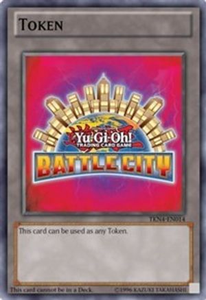 Yu-Gi-Oh! Battle City Token [TKN4-EN014] Super Rare - Trinity Hobby