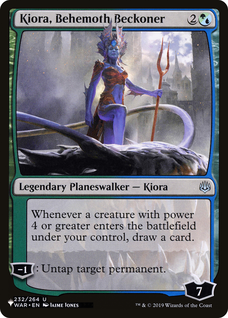 Kiora, Behemoth Beckoner [The List] - Trinity Hobby