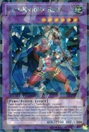 Gem-Knight Ruby [DT05-EN034] Ultra Rare - Trinity Hobby
