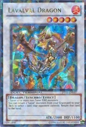 Lavalval Dragon [DT05-EN037] Ultra Rare - Trinity Hobby