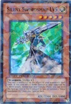Silent Swordsman LV5 [DT05-EN056] Super Rare - Trinity Hobby