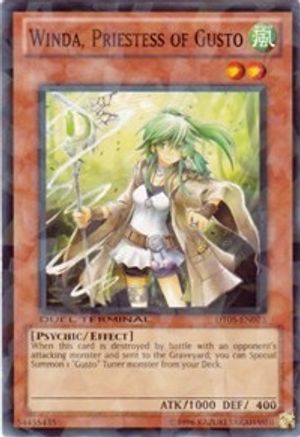 Winda, Priestess of Gusto [DT05-EN073] Common - Trinity Hobby