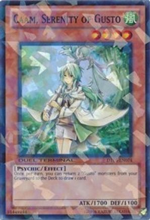 Caam, Serenity of Gusto [DT05-EN074] Super Rare - Trinity Hobby