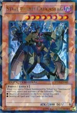 Steelswarm Caucastag [DT05-EN083] Ultra Rare - Trinity Hobby