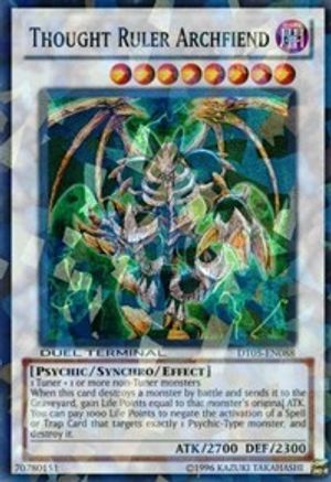 Thought Ruler Archfiend [DT05-EN088] Super Rare - Trinity Hobby