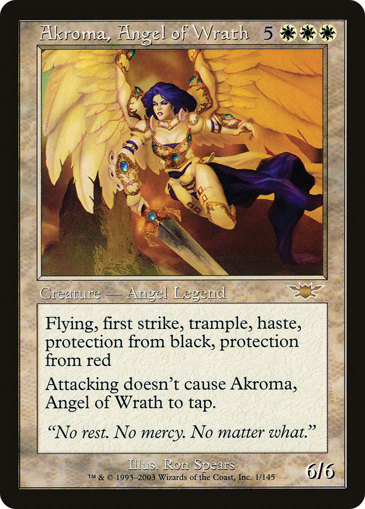 Akroma, Angel of Wrath [Legions] - Trinity Hobby