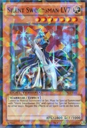 Silent Swordsman LV7 [DT06-EN001] Super Rare - Trinity Hobby