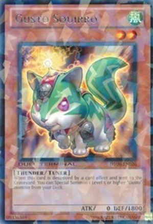 Gusto Squirro [DT06-EN026] Rare - Trinity Hobby