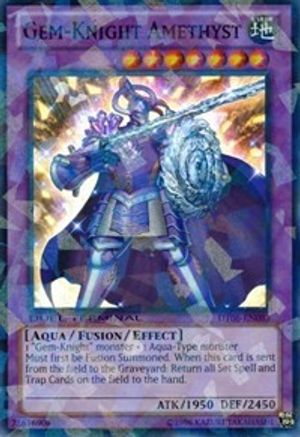 Gem-Knight Amethyst [DT06-EN083] Super Rare - Trinity Hobby