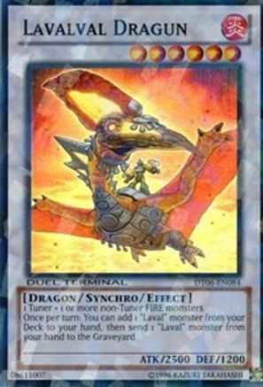 Lavalval Dragun [DT06-EN084] Super Rare - Trinity Hobby