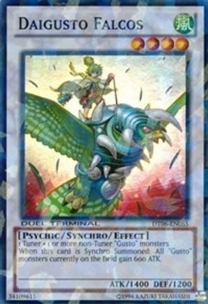 Daigusto Falcos [DT06-EN085] Super Rare - Trinity Hobby