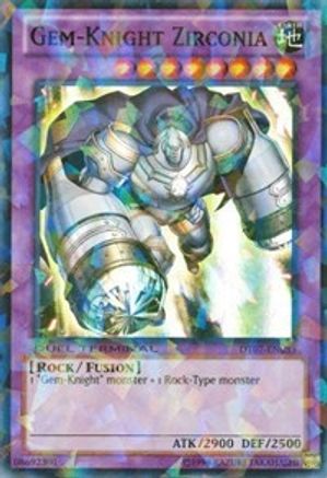 Gem-Knight Zirconia [DT07-EN033] Super Rare - Trinity Hobby