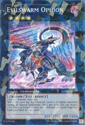 Evilswarm Ophion [DT07-EN091] Super Rare - Trinity Hobby