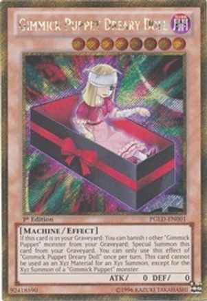 Gimmick Puppet Dreary Doll [PGLD-EN001] Gold Secret Rare - Trinity Hobby
