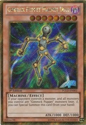 Gimmick Puppet Magnet Doll [PGLD-EN002] Gold Secret Rare - Trinity Hobby