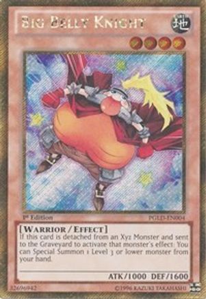Big Belly Knight [PGLD-EN004] Gold Secret Rare - Trinity Hobby