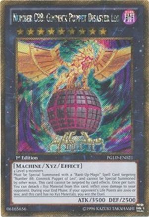 Number C88: Gimmick Puppet Disaster Leo [PGLD-EN021] Gold Secret Rare - Trinity Hobby