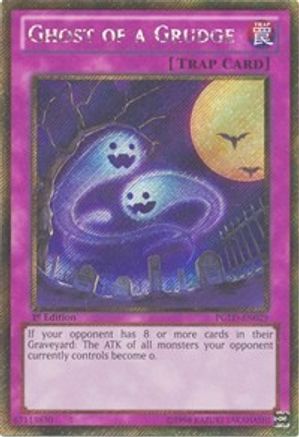 Ghost of a Grudge [PGLD-EN029] Gold Secret Rare - Trinity Hobby