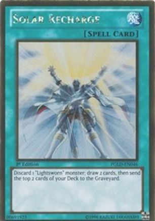 Solar Recharge [PGLD-EN046] Gold Rare - Trinity Hobby