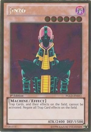 Jinzo [PGLD-EN051] Gold Rare - Trinity Hobby