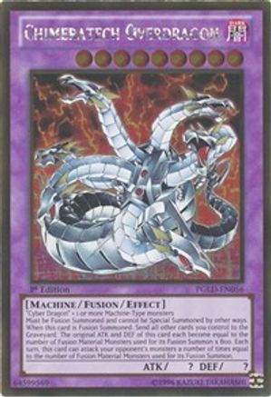 Chimeratech Overdragon [PGLD-EN056] Gold Rare - Trinity Hobby