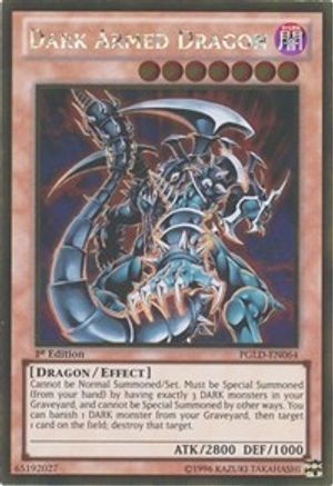 Dark Armed Dragon [PGLD-EN064] Gold Rare - Trinity Hobby
