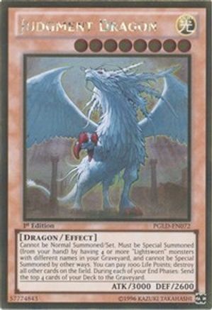 Judgment Dragon [PGLD-EN072] Gold Rare - Trinity Hobby