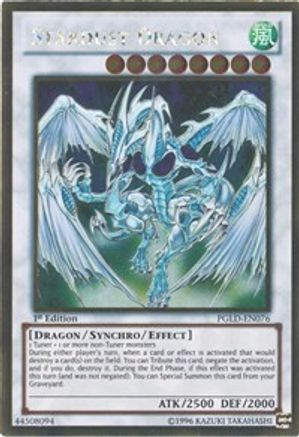 Stardust Dragon [PGLD-EN076] Gold Rare - Trinity Hobby
